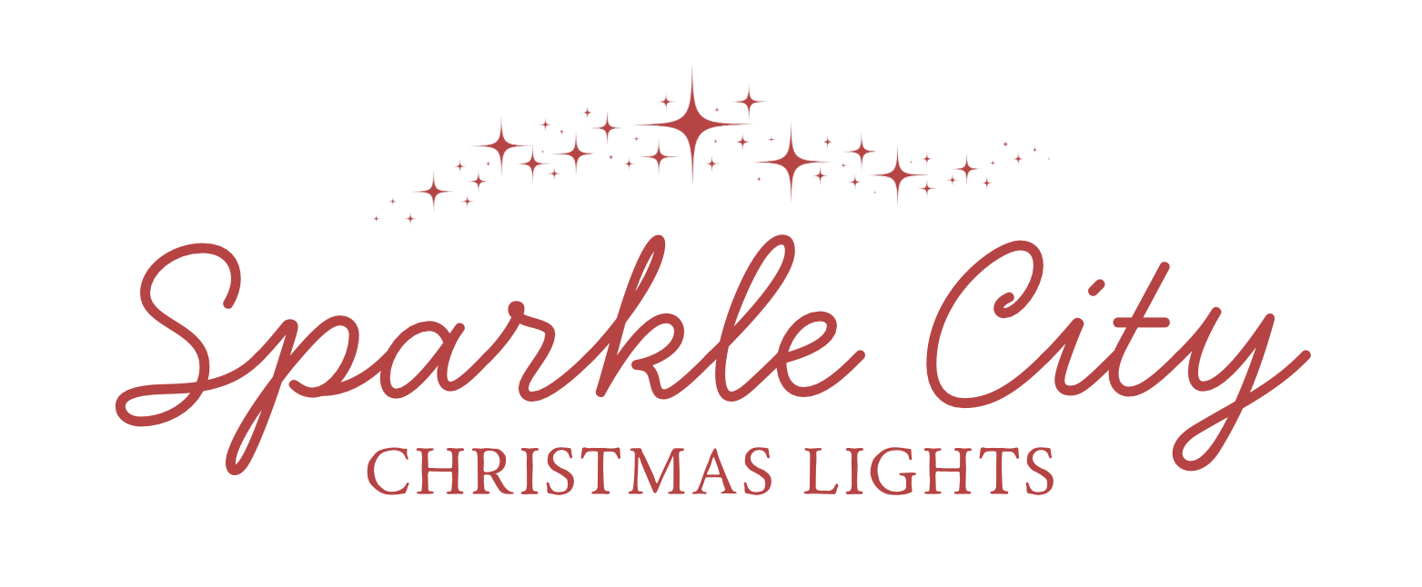 sparkle city christmas lights logo